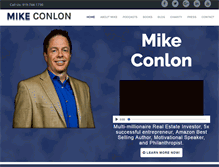 Tablet Screenshot of mikeconlon.com
